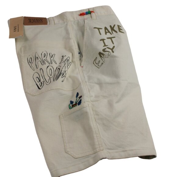 Scotch & Soda Natural Organic Cotton Take It Easy Regular Fit Shorts, Si… - Picture 5 of 7